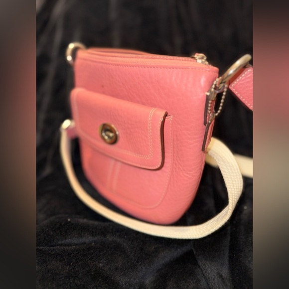 Coach Coral Crossbody Bag with Gold Details - Picture 12 of 16